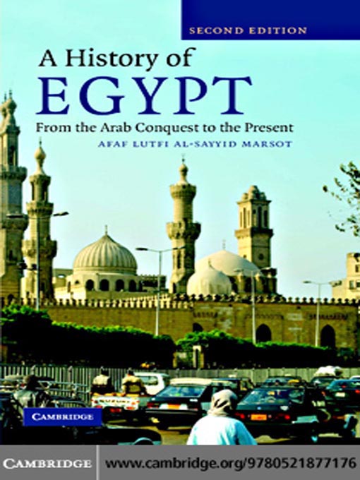 Title details for A History of Egypt by Afaf Lutfi Al-Sayyid Marsot - Wait list